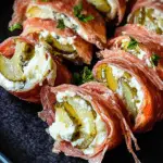 Lazy Cream Cheese Pickle Rolls