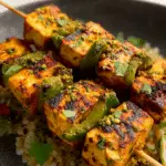Lemon & Coriander Tofu Skewers