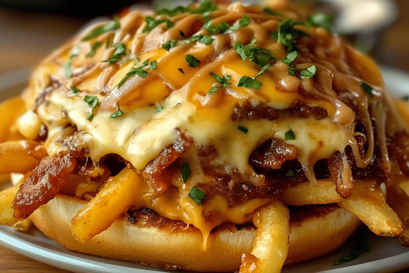 McDonald’s Philly Cheese Stack Loaded Fries: