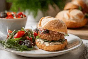 Michigan Olive Burger Recipe