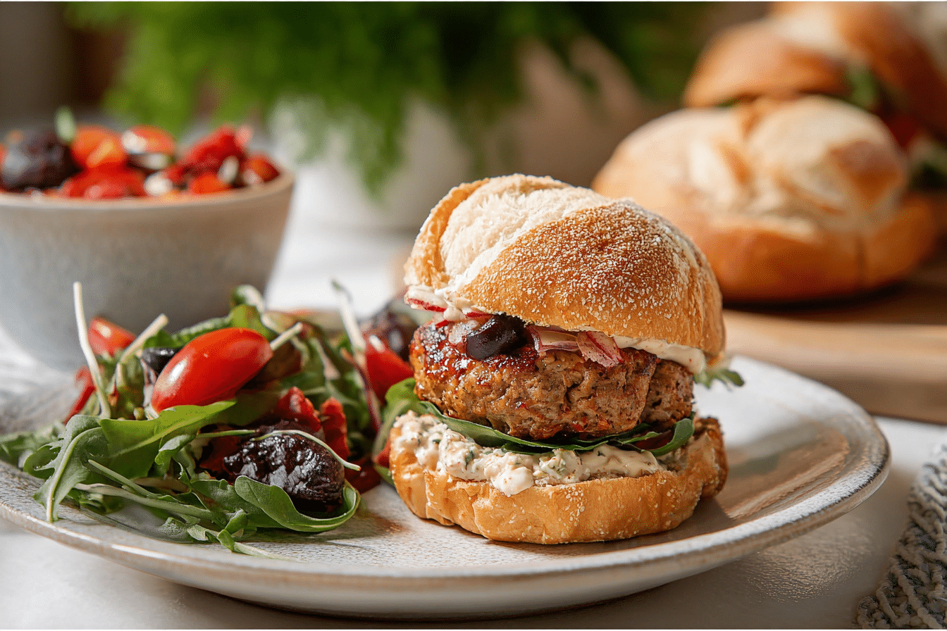 Michigan Olive Burger Recipe