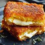 Mozzarella in Carrozza (Italian Fried Mozzarella Sandwiches)