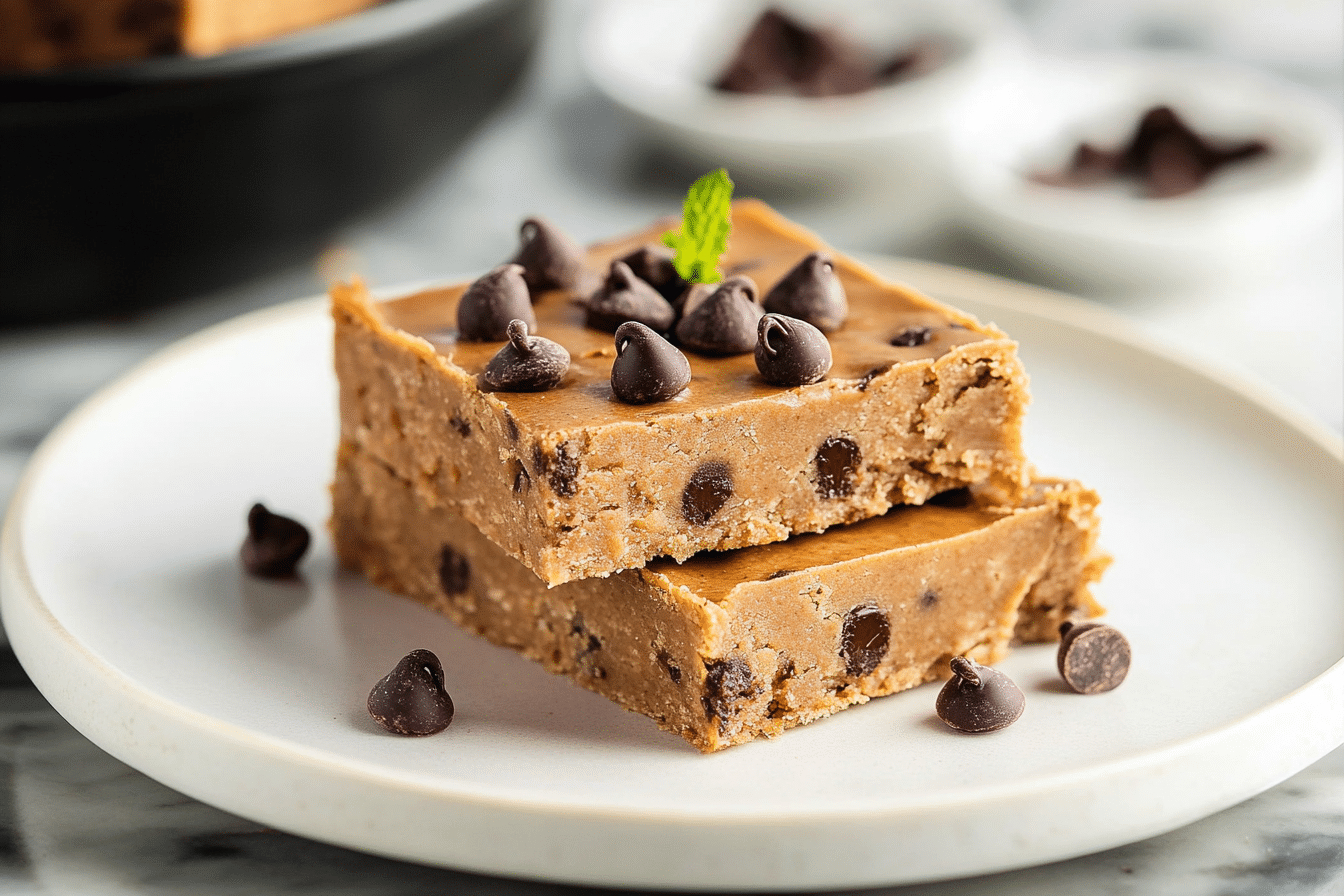 No-Bake Peanut Butter Chocolate Chip Breakfast Bars