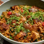 One Pot Shawarma Chicken and Rice