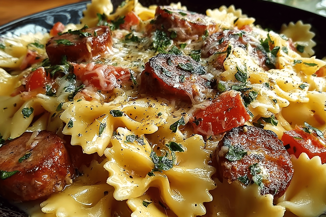 One-Pot Smoked Sausage Pasta