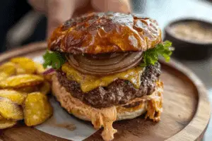 Onion Wrapped Flying Dutchman Burger Recipe