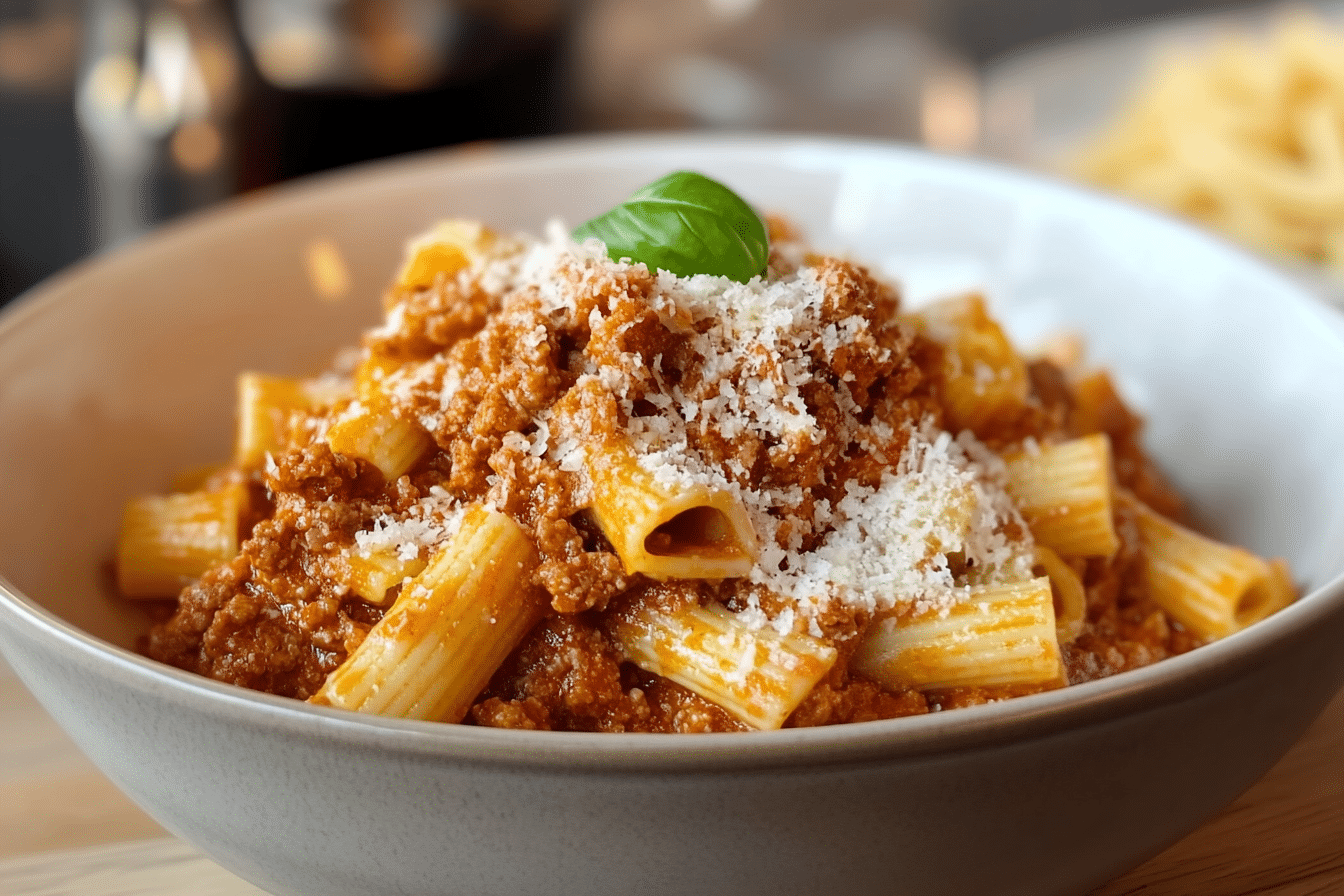 Pasta Bolognese Classic Italian