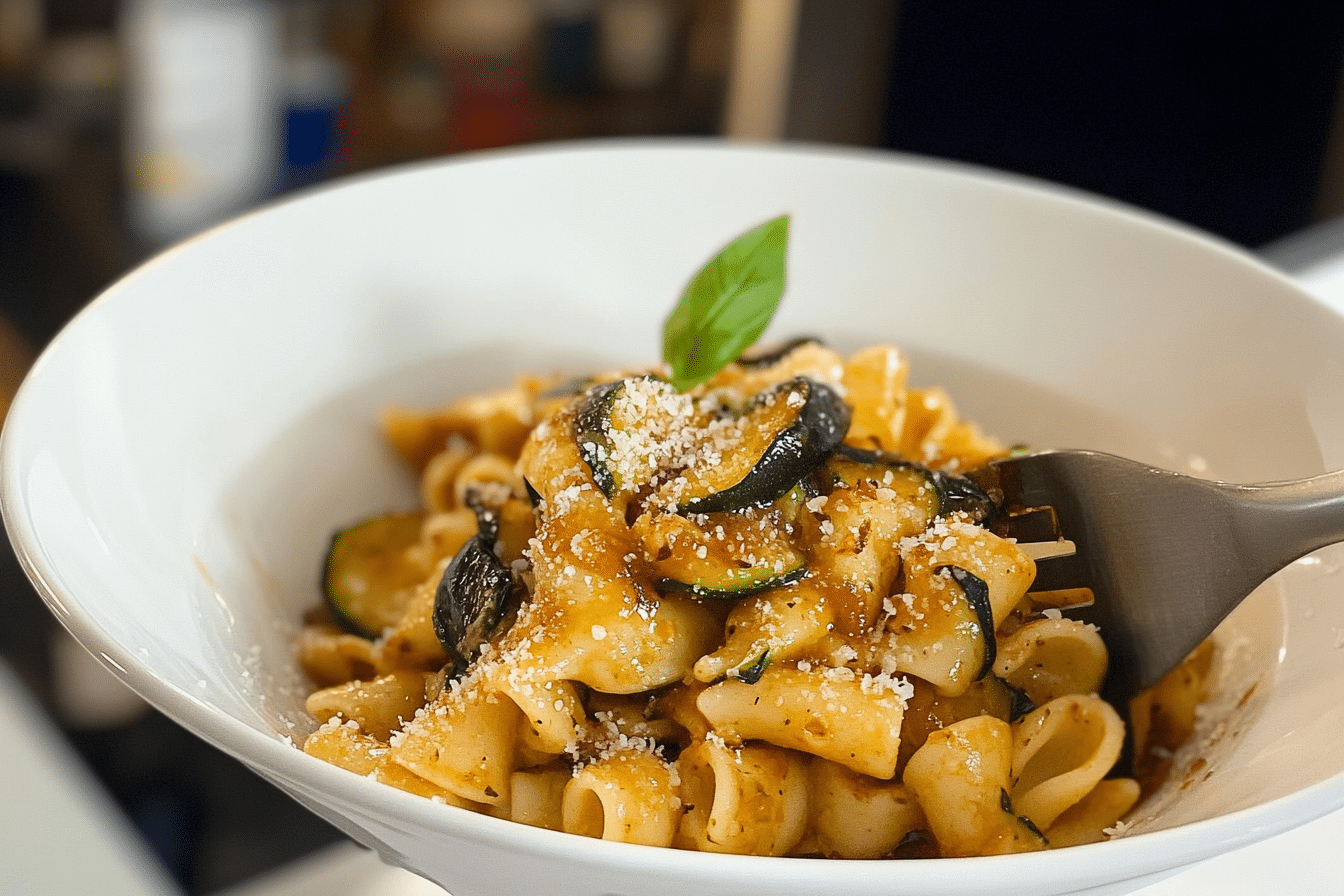 Pasta With Caramelized Zucchini
