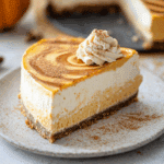 Pumpkin Swirl Cheesecake