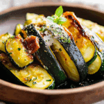 Roasted Zucchini Recipe