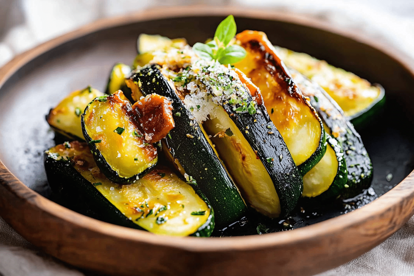 Roasted Zucchini Recipe