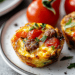 Sausage Hash Brown Egg Muffins