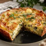 Smashed Potato Crusted Quiche
