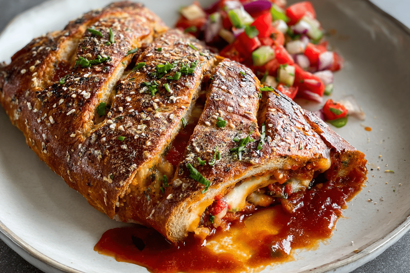 Sourdough Discard Italian Stromboli