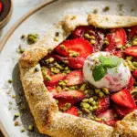 Strawberry & Pistachio Galette