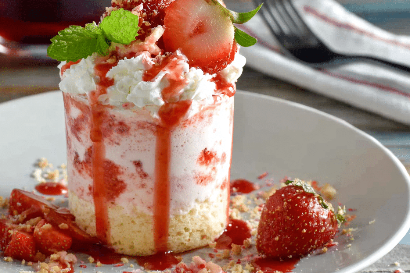 Strawberry Shortcake Frappuccino