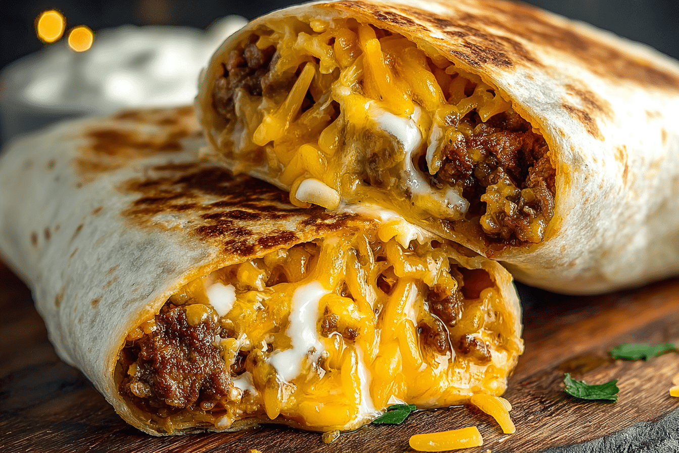 Taco Bell Beefy Melt Burrito