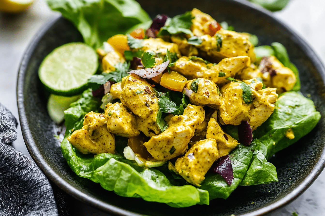The Best Curry Chicken Salad Recipe