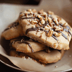 Toffee Pecan Shortbread Cookies