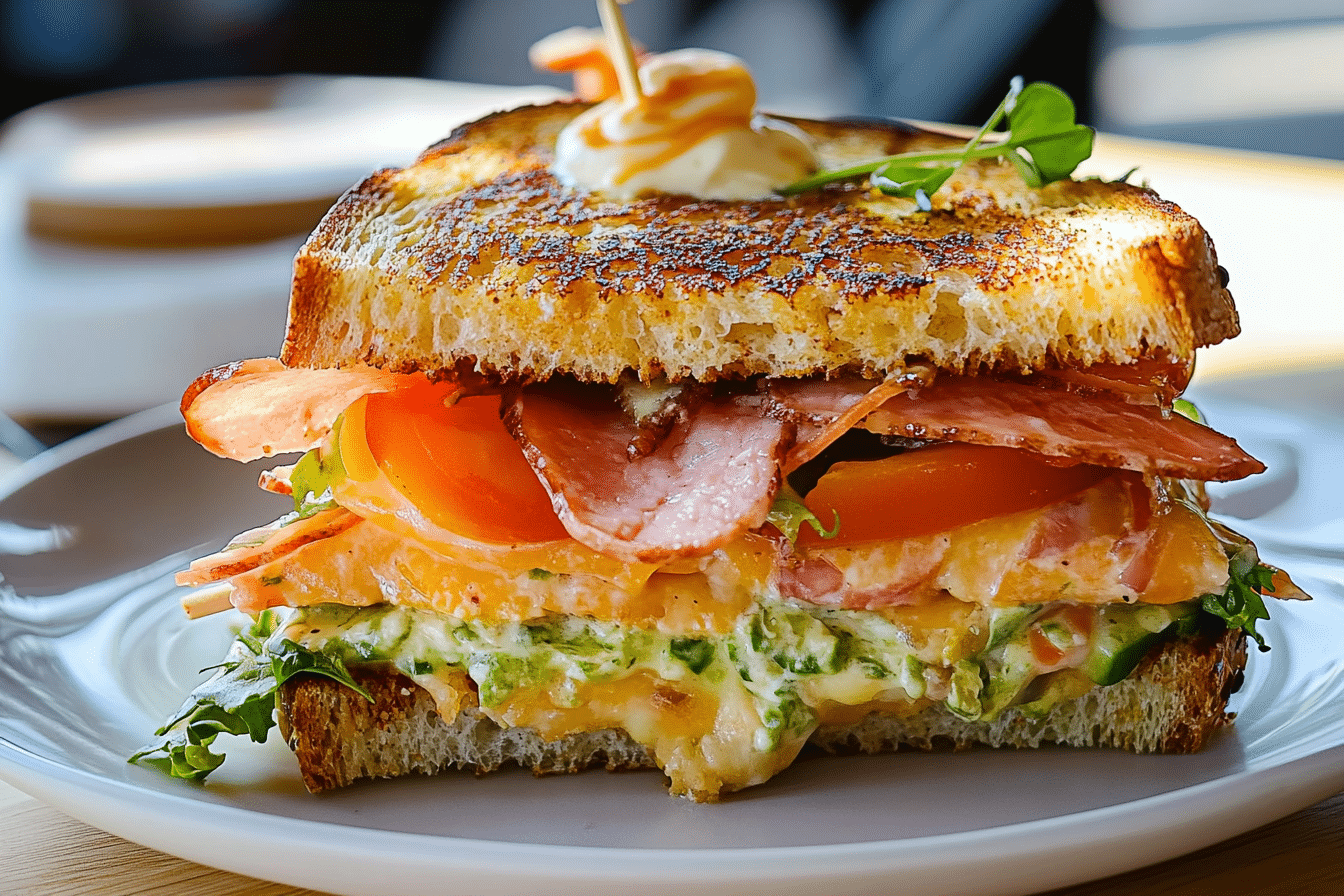 Ultimate After-The-Pool Sandwich