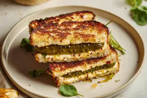 Viral Low-Carb Pickle Sandwich