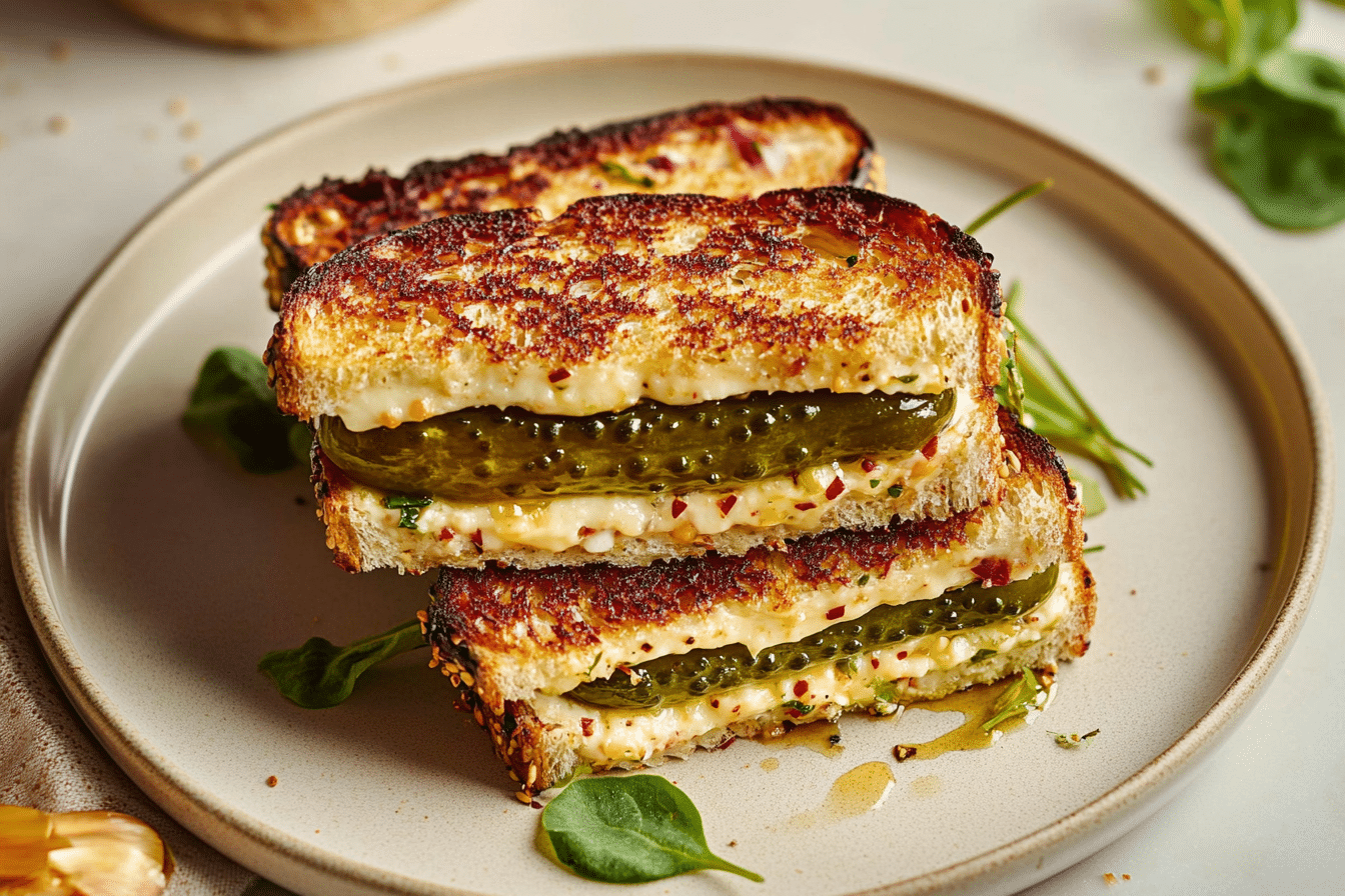 Viral Low-Carb Pickle Sandwich