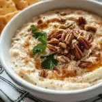 Whipped Parmesan and Honey Pecan Cheese Dip
