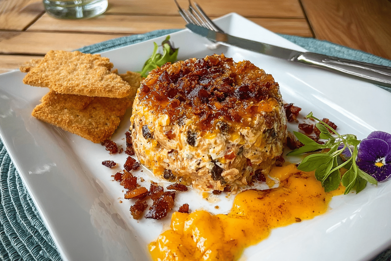 Wisconsin Supper Club Inspired Cheeseball