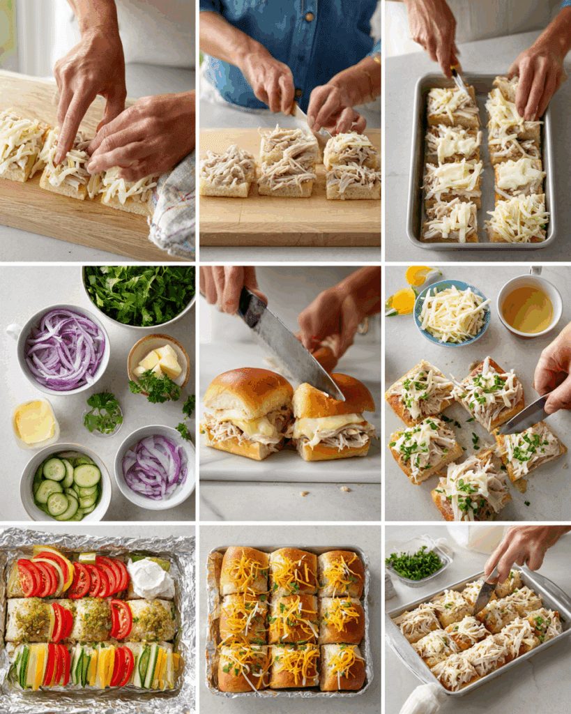 Shredding chicken for sliders