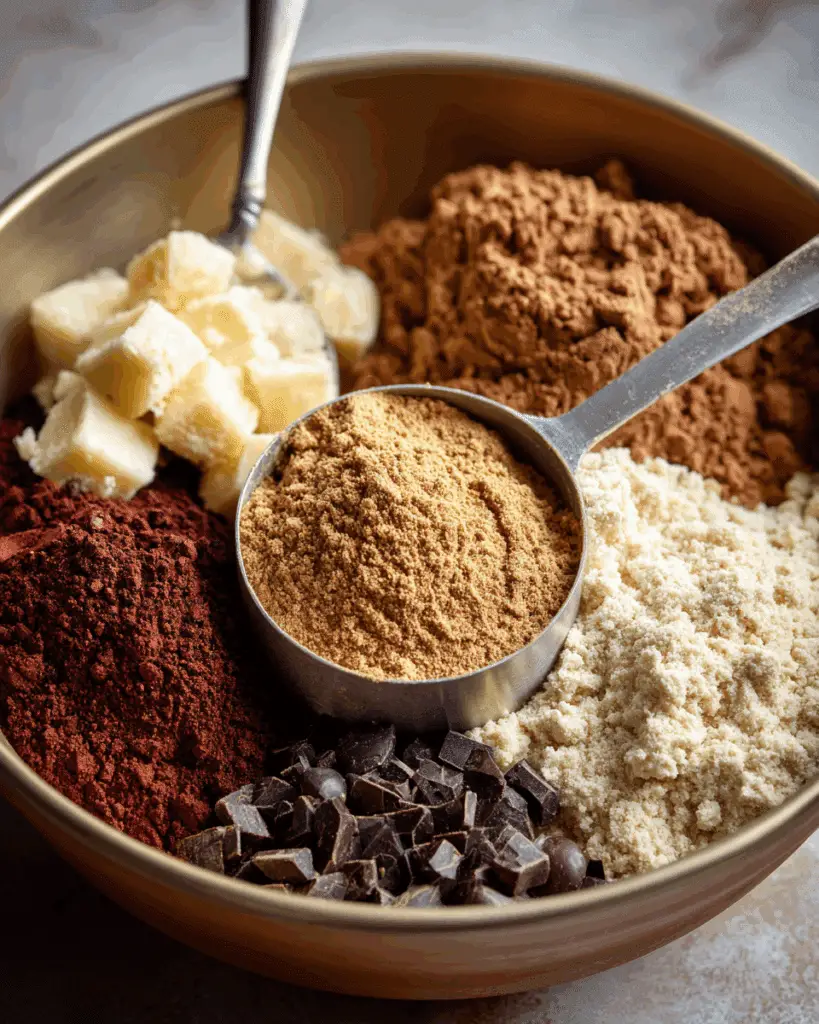 Ingredients for Cosmic Brownie Protein Bites