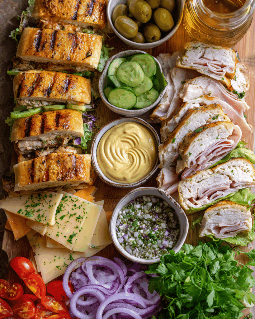 Ingredients for Grilled Mojo Chicken Cuban Sandwich recipe