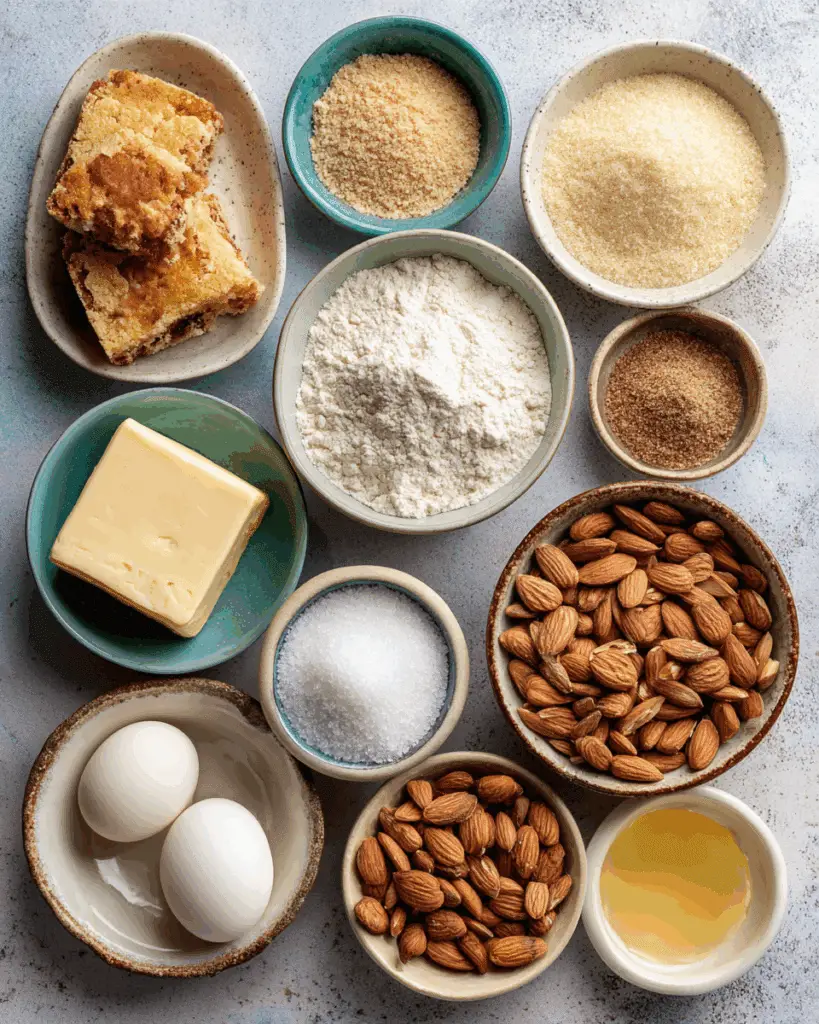 Almond croissant bites Ingredients