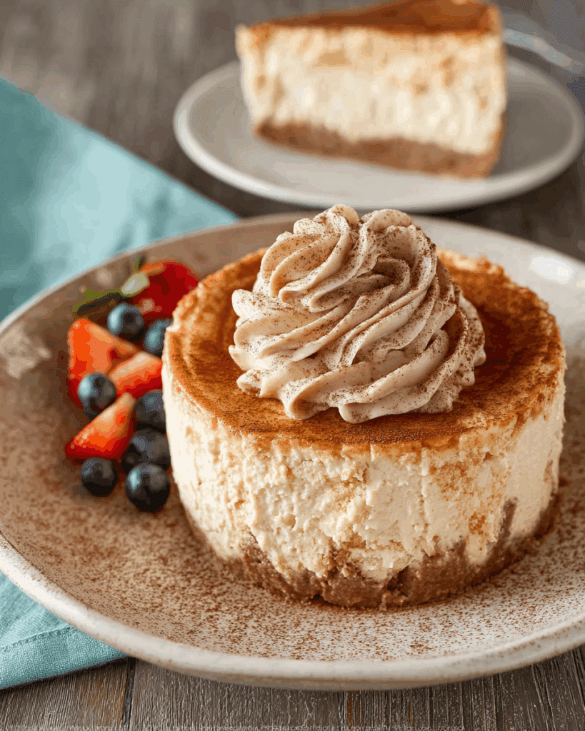 Mini Cinnamon Bun Cheesecake Bites