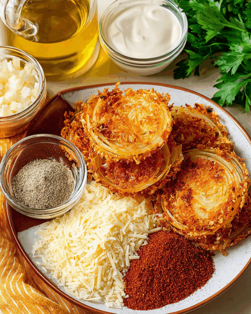 Ingredients for Viral Onion Ring Chips