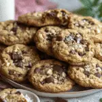 Chocolate chip cookies with oatmeal and coconut recipe