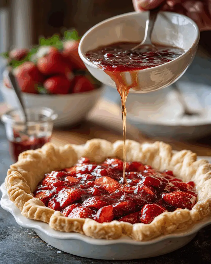 filling strawberry pop tart pie crust