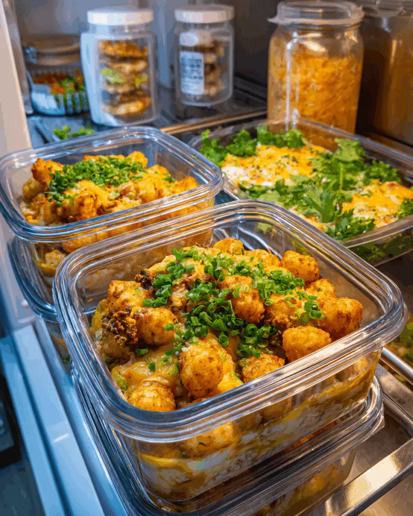 Toppings for Tater Tot Breakfast Bowl with Sausage Gravy