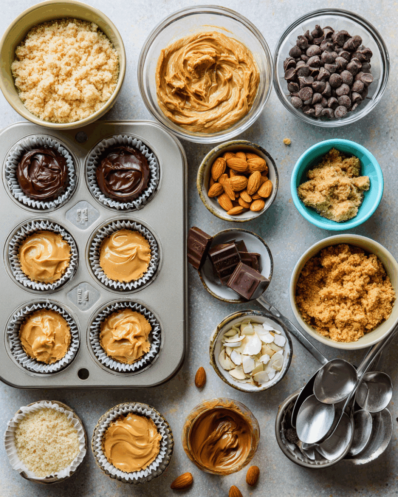 Melting chocolate for healthy almond joys