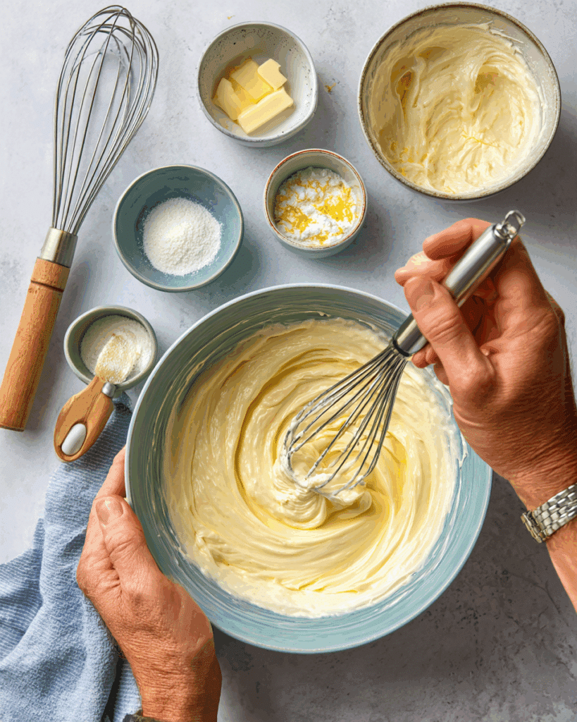 Preparing Pastry Crust for Creamy Sicilian Ricotta Pie