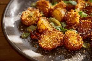 Parmesan-Crusted Roasted Potatoes