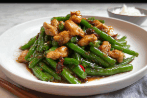 Chinese String Bean Chicken