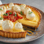 Creamy Sicilian Ricotta Pie with Whipped Mascarpone