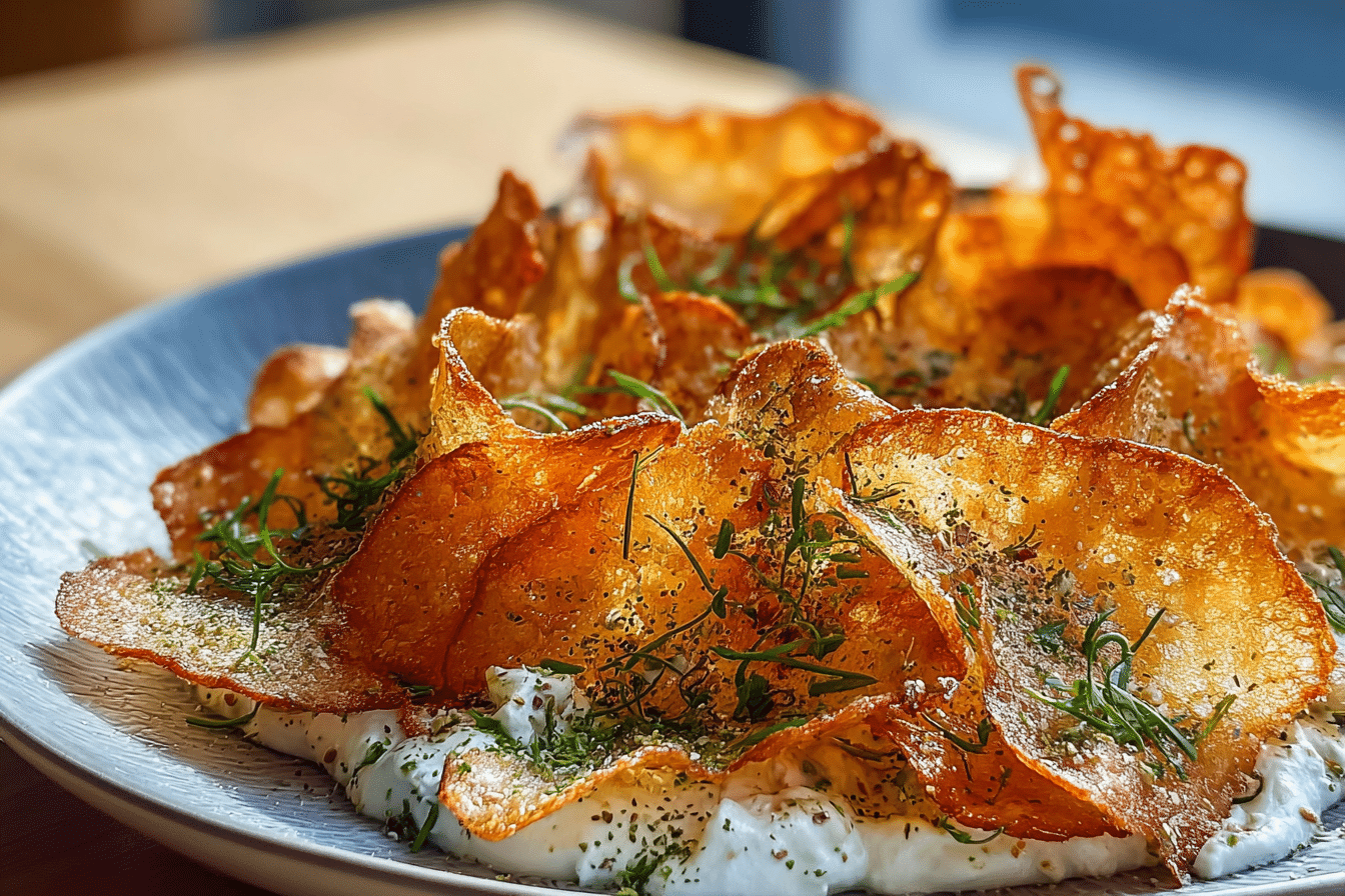 Cottage Cheese Chips