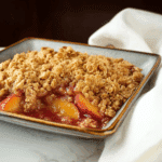 Gluten-Free Peach Crisp