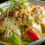 Cheesy Pesto Chicken