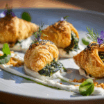 Spinach Puffs with Cream Cheese