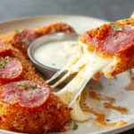 Pepperoni Pizza Mozzarella Sticks