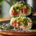 Spicy Tunacado Sushi Burrito
