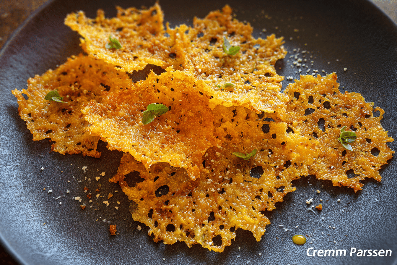 Easy Parmesan Crisps