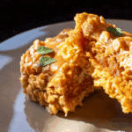 Pumpkin Caramel Rice Krispies Treats